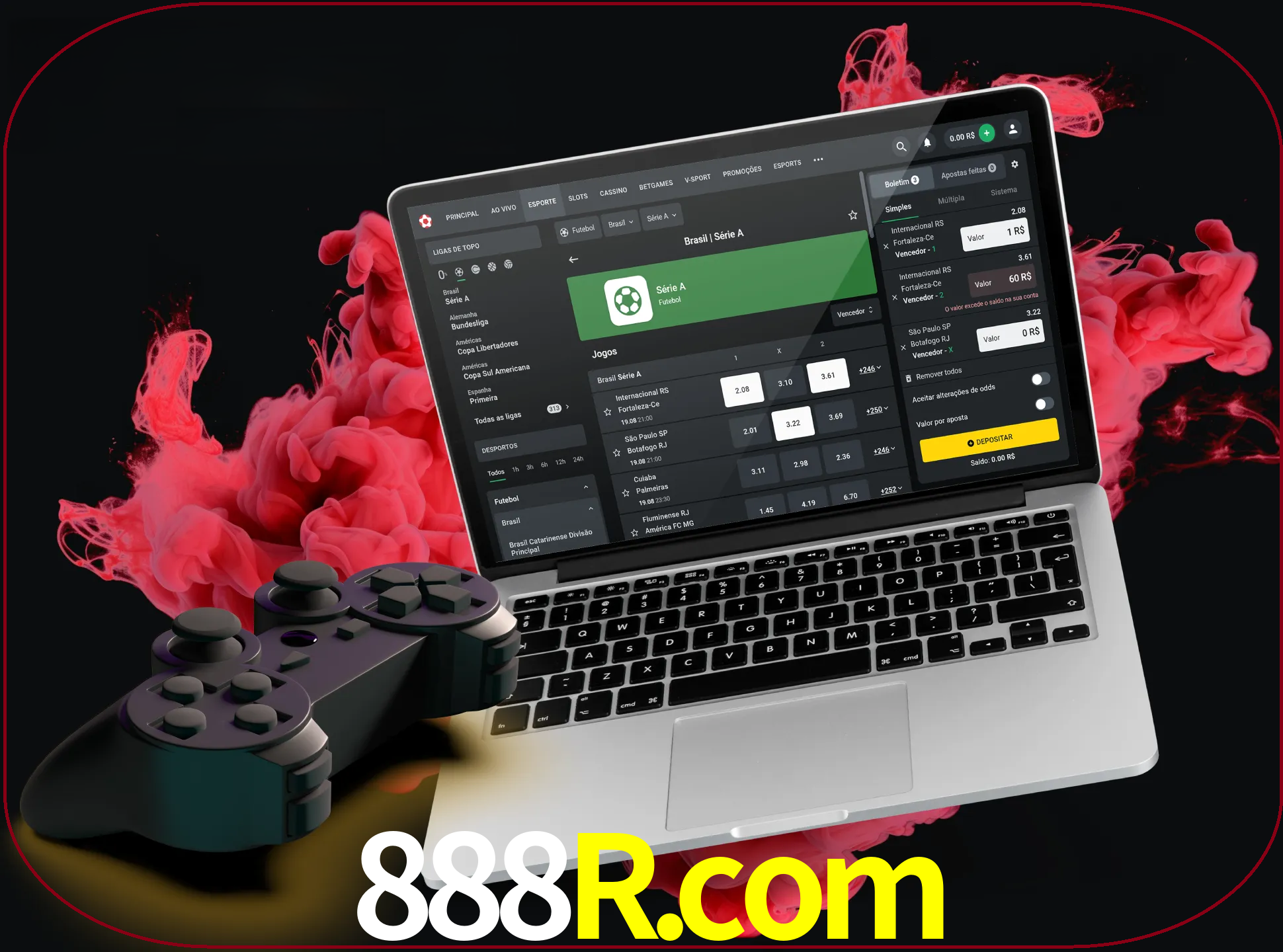 Visite a secção especial de jogos de vídeo em 888r para descobrir em que jogos pode apostar e ganhar muito dinheiro.
