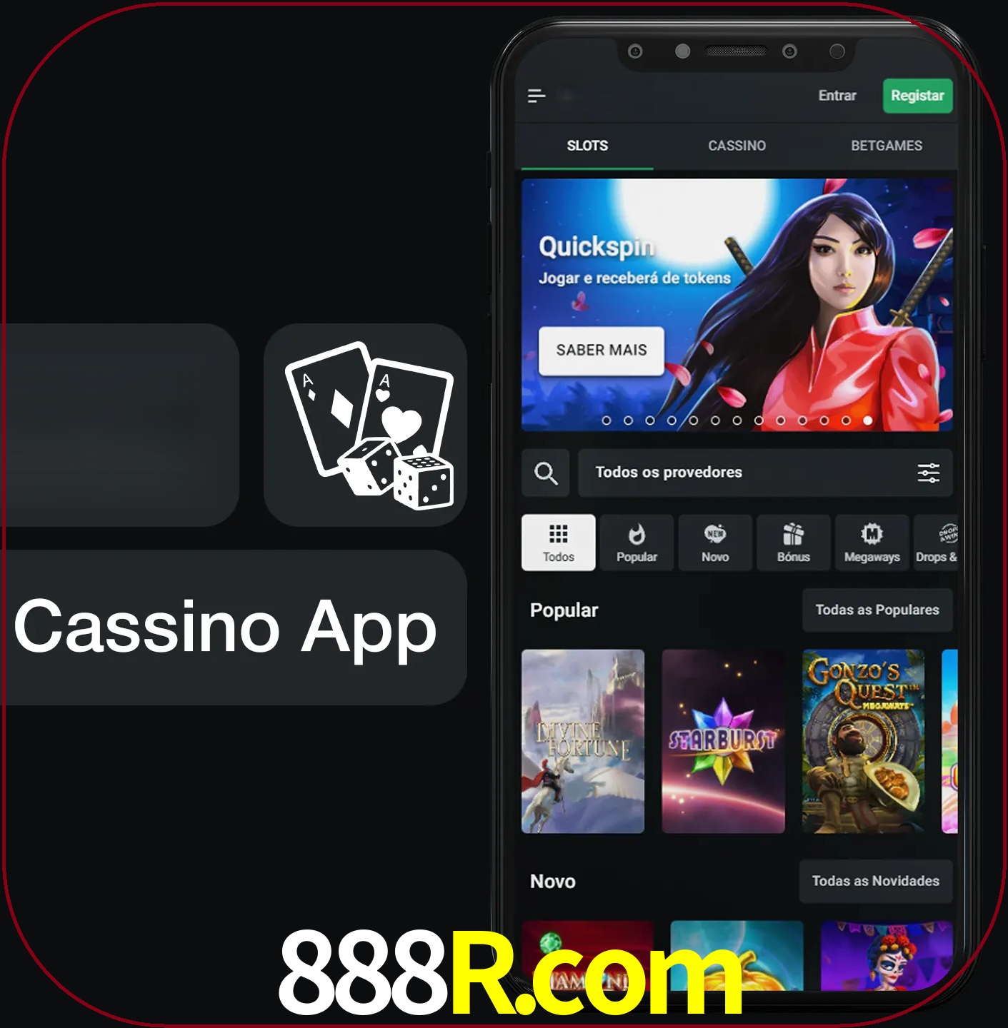 Jogue jogos de cassino e ganhe.